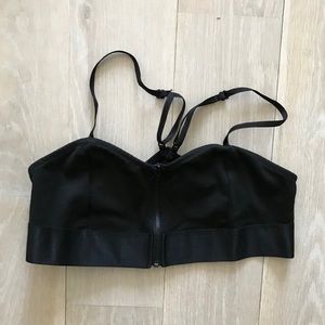NEW never worn Lip Service Front Zip Bra sz M